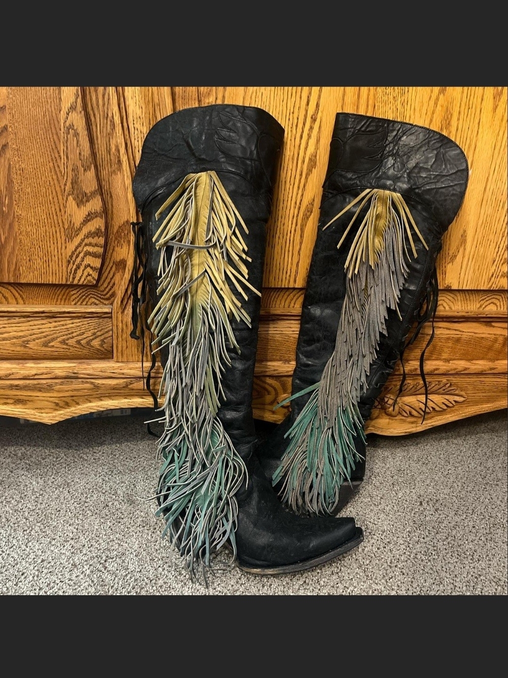 Junk Gypsy Fringe Boots